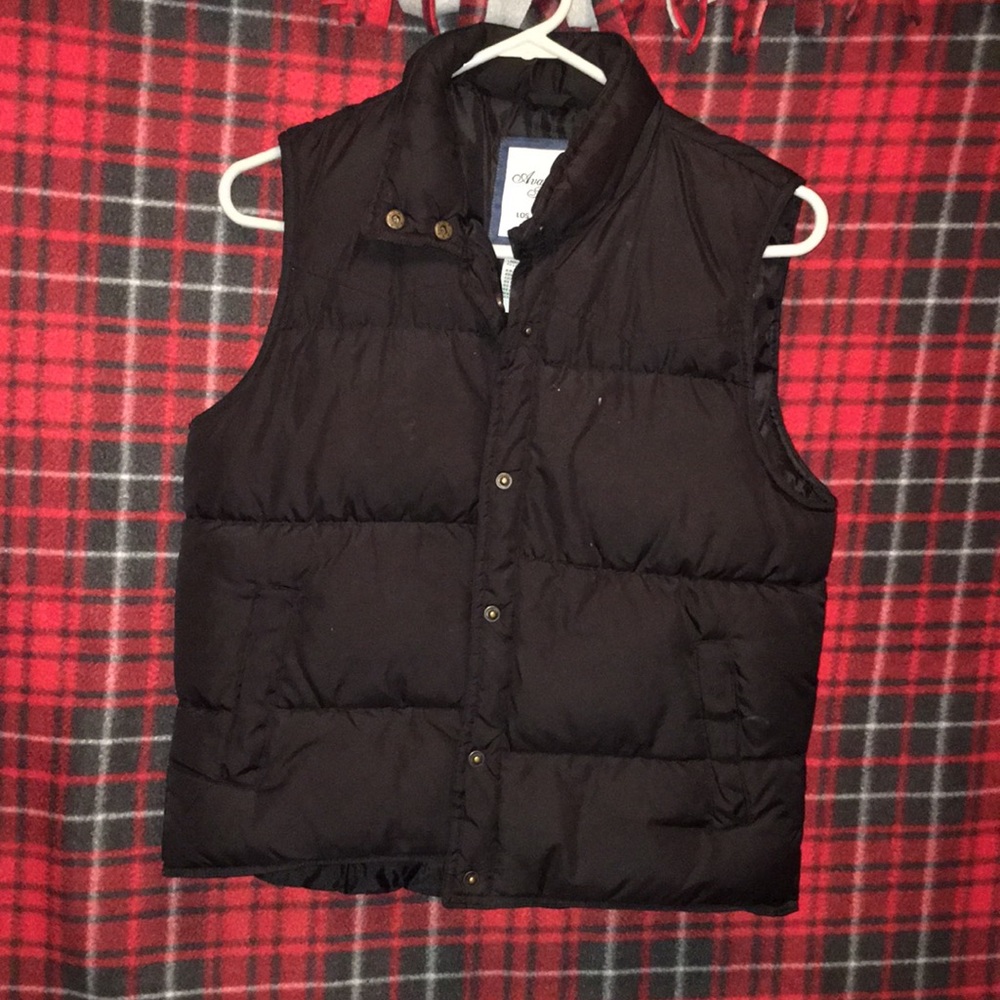 Black Puffer Vest